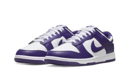 Nike Dunk Low Court Purple (2022) - vue 2