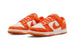 Nike Dunk Low Cracked Orange - vue 2