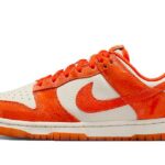Nike Dunk Low Cracked Orange authentique