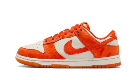 Nike Dunk Low Cracked Orange authentique