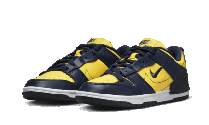Nike Dunk Low Disrupt 2 Michigan - vue 2