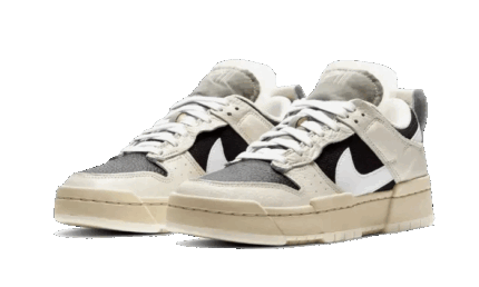 Nike Dunk Low Disrupt Black Pale Ivory - vue 2