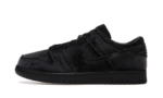 Nike Dunk Low Dover Street Market Triple Black Velvet authentique
