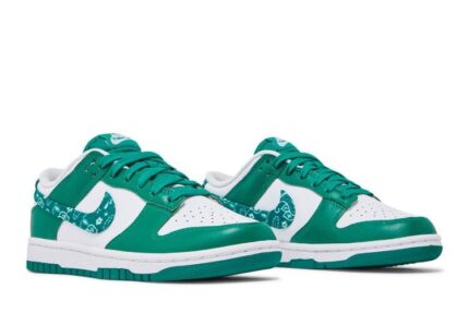 Nike Dunk Low Essential Paisley Pack Green - vue 2