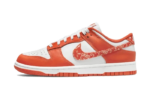 Nike Dunk Low Essential Paisley Pack Orange authentique