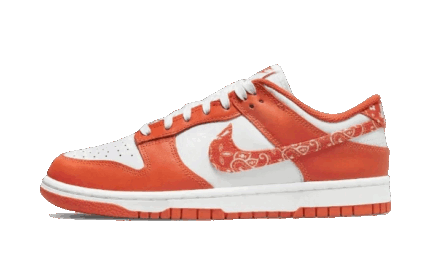 Nike Dunk Low Essential Paisley Pack Orange authentique
