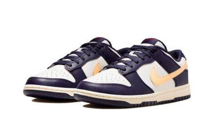 Nike Dunk Low "From Nike To You" Navy Vanilla - vue 2