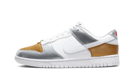 Nike Dunk Low Gold Silver authentique