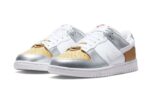 Nike Dunk Low Gold Silver - vue 2