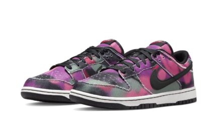 Nike Dunk Low Graffiti Pink - vue 2