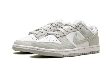 Nike Dunk Low Grey Corduroy - vue 2