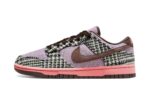 Nike Dunk Low Harris Tweed Purple Pink authentique
