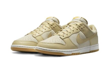 Nike Dunk Low Khaki Suede Gum - vue 2