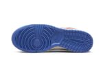 Nike Dunk Low Light Iron Ore Red Blue - vue 3