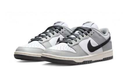 Nike Dunk Low Light Smoke Grey - vue 2