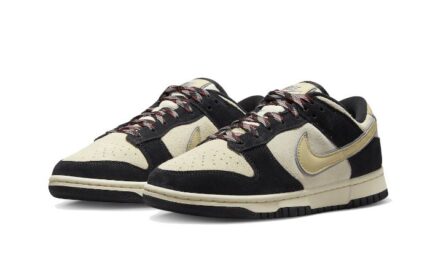 Nike Dunk Low LX Black Team Gold - vue 2