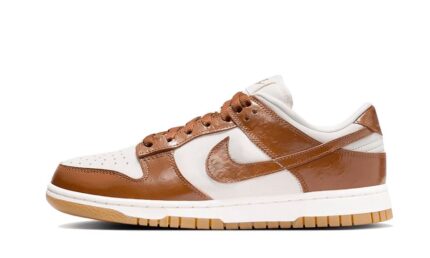 Nike Dunk Low LX Brown Ostrich authentique