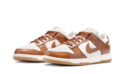 Nike Dunk Low LX Brown Ostrich - vue 2