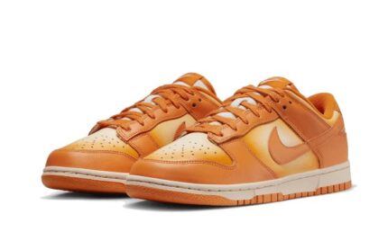 Nike Dunk Low Magma Orange - vue 2