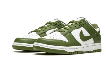 Nike Dunk Low Medium Olive - vue 2