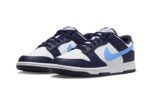 Nike Dunk Low Midnight Navy University Blue - vue 2