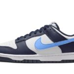 Nike Dunk Low Midnight Navy University Blue authentique