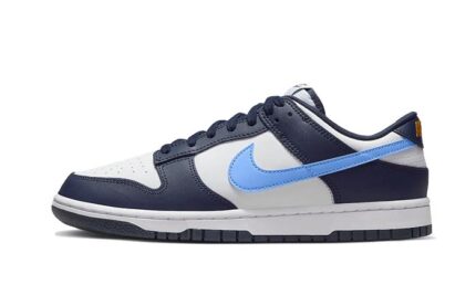 Nike Dunk Low Midnight Navy University Blue authentique