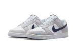 Nike Dunk Low Mini Swoosh Midnight Navy - vue 2