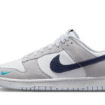 Nike Dunk Low Mini Swoosh Midnight Navy authentique