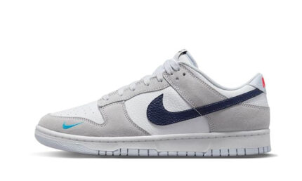 Nike Dunk Low Mini Swoosh Midnight Navy authentique