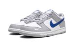Nike Dunk Low Mini Swoosh Wolf Grey Game Royal - vue 2