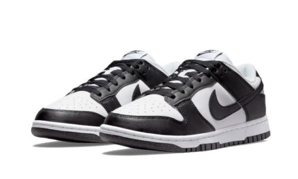 Nike Dunk Low Next Nature Black White - vue 2