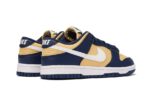 Nike Dunk Low Next Nature Midnight Navy Gold - vue 2