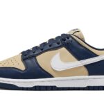 Nike Dunk Low Next Nature Midnight Navy Gold authentique