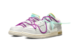 Nike Dunk Low Off-White Lot 21 - vue 2