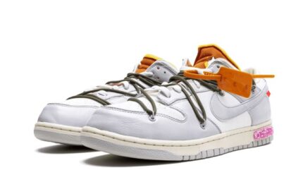 Nike Dunk Low Off-White Lot 22 - vue 2
