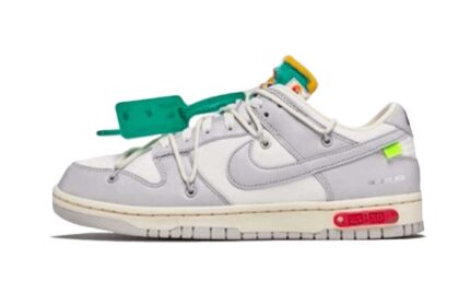 Nike Dunk Low Off-White Lot 25 authentique