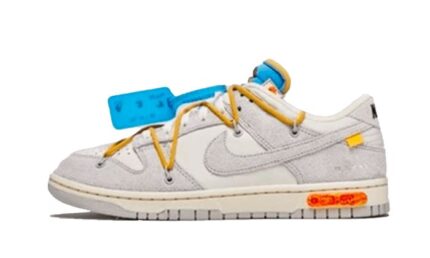 Nike Dunk Low Off-White Lot 34 authentique