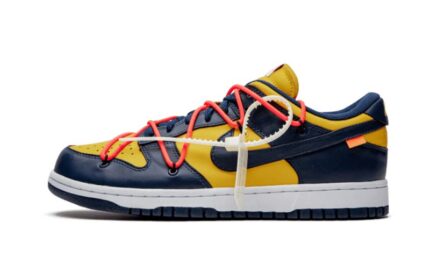Nike Dunk Low Off-White Michigan authentique