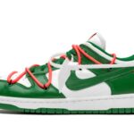 Nike Dunk Low Off-White Pine Green authentique