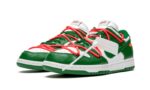 Nike Dunk Low Off-White Pine Green - vue 2