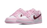 Nike Dunk Low Pink Red White - vue 2