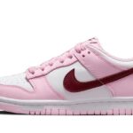 Nike Dunk Low Pink Red White authentique