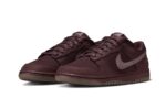 Nike Dunk Low Premium Burgundy Crush - vue 2