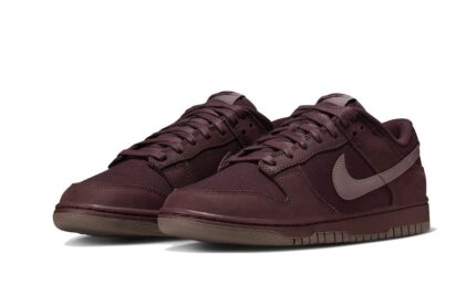 Nike Dunk Low Premium Burgundy Crush - vue 2