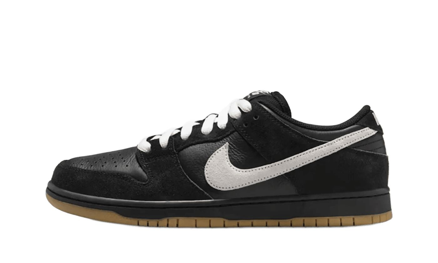 nike-dunk-low-pro-sb-black-white-gum-506615 Nike Dunk Low Pro SB Black White Gum authentique
