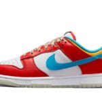 Nike Dunk Low QS LeBron James Fruity Pebbles authentique