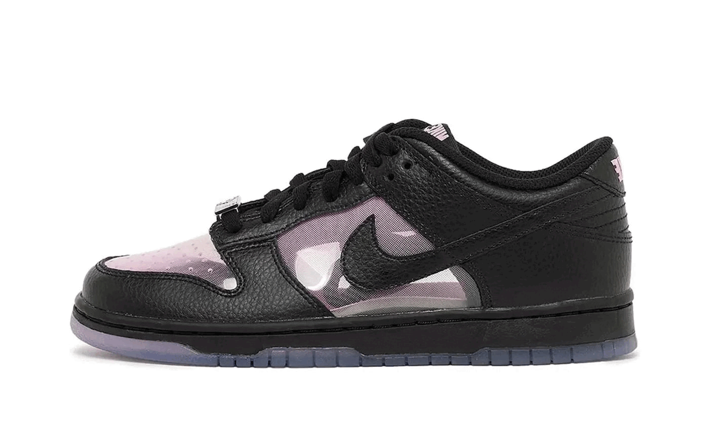 nike-dunk-low-retro-transparent-black-pink-rise-761622 Nike Dunk Low Retro Transparent Black Pink Rise authentique