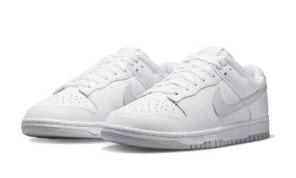 Nike Dunk Low Retro White Pure Platinum - vue 2