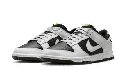 Nike Dunk Low Reverse Panda Volt - vue 2